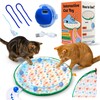 ALLURANEST Interactive Cat Toys for Indoor Cats, Automatic Motion Activated