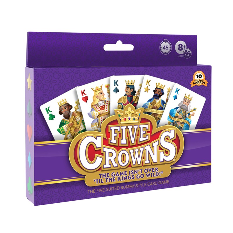 Five Crowns – Card Game for Kids and Adults, Travel