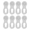 4 Pairs Steel 12 Speed Bicycle Chain Connector Parts Link