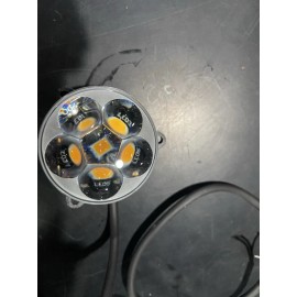 Fab Fours 61738 60 MM LED  Blinker And Driving Light  1 Pair.  Amber Lights