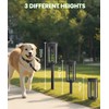 BITPOTT Bright Solar Pathway Lights Outdoor Waterproof IP65, 4 Pack