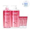 Hair Plus Water Seaweed Silk Protein Shampoo Treatment Clinic Gift Set / 헤어플러스 물미역머릿결 실크 단백질 샴푸 트리트먼트 클리닉 선물세트