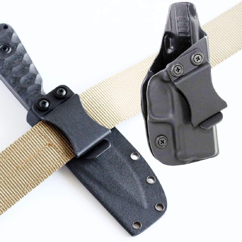 YCYU Knife Clip for Belt Gun Kydex Holster Belt Clip