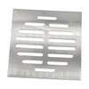 5 Inch Stainless Steel Square Floor Drain Cover,14 Holes Replacement