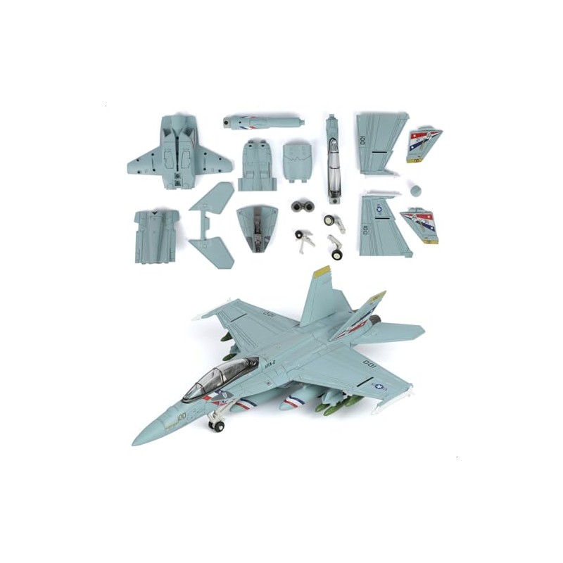 1:72 Scale F-18 VFA-2 Bounty Hunters Fighter Jet Quick Assembly