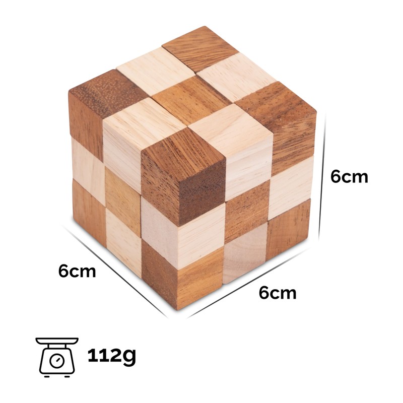 Cube – Schlange – snake – Cube 3x3 m 6x6x6