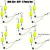 5 Packs Carp Fishing Hook Rig Set – Reverse Off-Bottom