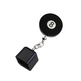 NAUZE Billiard Chalk Holder Retractable Pool Cue Chalk Holder Stainless Steel Billiard Chalk Holders Billiards Accessories for Clubs Sport Game