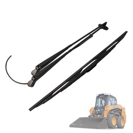 Getfarway 47778552 47405956 Wiper Arm Blade Kit For New Holland Track Loader C227 C232 C238 C213 TR270 TR310 TR320 TR340 Skid Steer Loader SV185 SV250 SV280 SR130 SR150 SR160 SR175 SR240 SR250