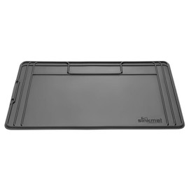 WeatherTech SinkMat – Waterproof Under Sink Liner Mat for Kitchen Bathroom – 34” x 22” Inches - Durable, Flexible Tray – Home undersink Organizer Must Haves, Black