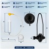 Five Oceans Outboard Motor Flusher and Lower Unit Gear Oil