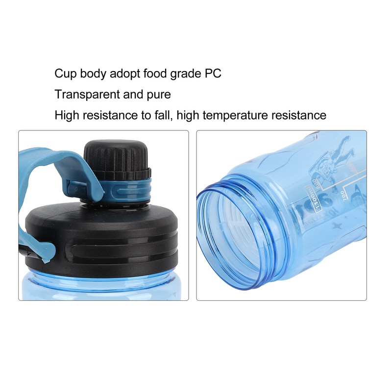 Large Water Bottle Handle Design Gym Outdoor Sports Cycling High