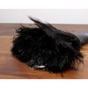 Redecker Ostrich Feather Duster, 13.8 inches (35 cm), Black