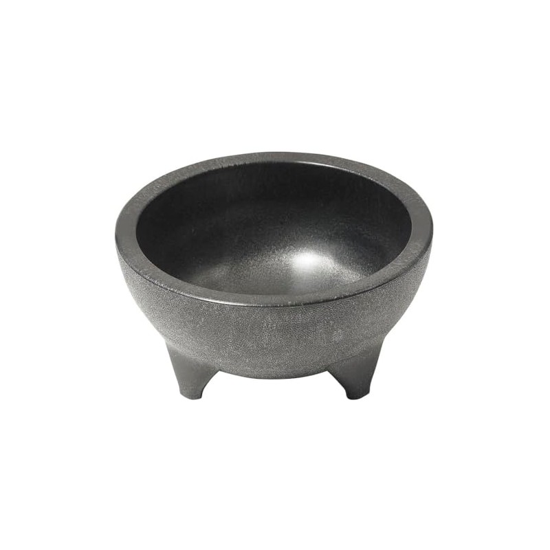 Winco Molcajete Salsa Bowl, 56-Ounce,Black