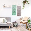 PacuM 3 Pcs Wall Hanging Storage Bags Hanging Organiser Pockets