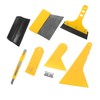 ULTECHNOVO 1 Set Car Film Squeegee Tool Kit Durable Plastic