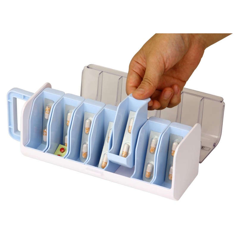 Kowa Seisakusho Teikob MyCarte Scraper Organizer Carrying Case, Blue
