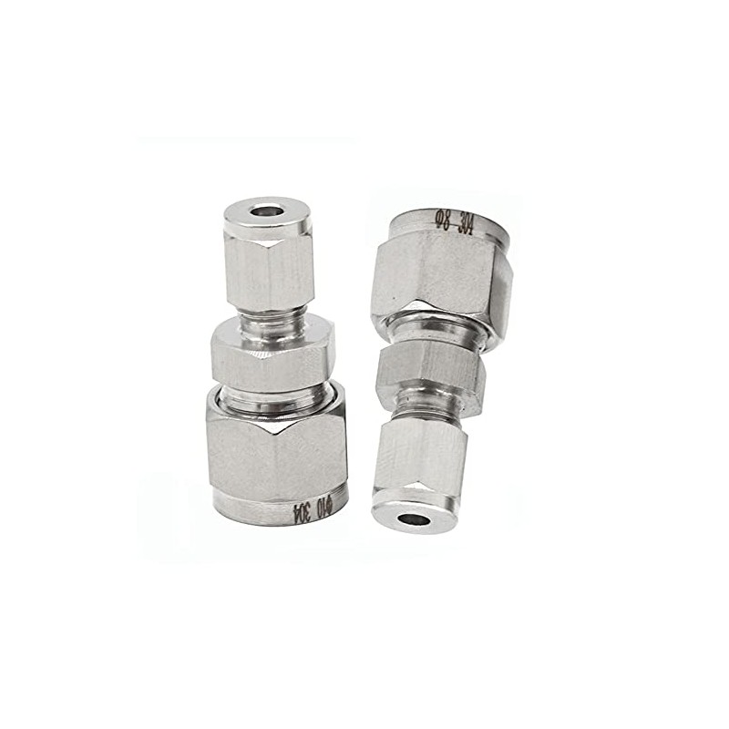 Metalwork 304 Stainless Steel Reducing Compression Tube Fitting Reducer Union