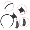 Headband with Mini Hat Mini Doctoral Cap Hairband Unisex Headband