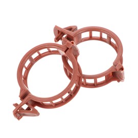 CAXUSD 1set Weatherproof Tomato Stem Support Clips Reusable Gardening Clips for Climbing Plants Cucumbers Peppers and Young Fruit Trees for Upright Growth and Trellis Reinforcement 100pcs