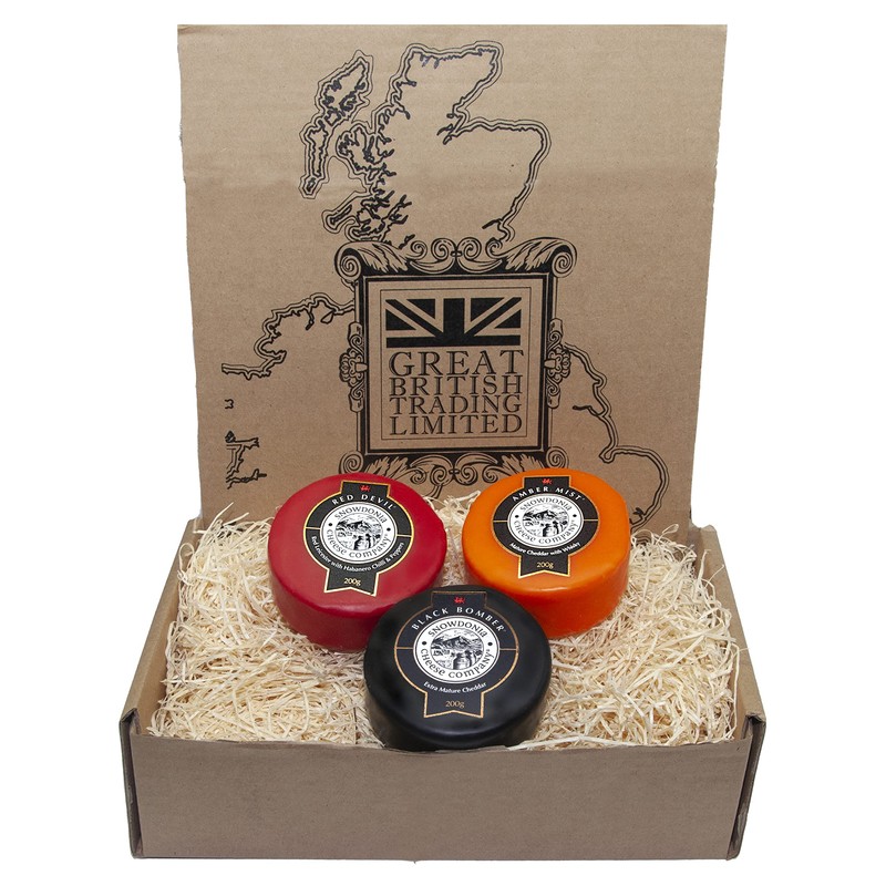 Snowdonia Cheese Triple Pack - Black Bomber, Red Devil &