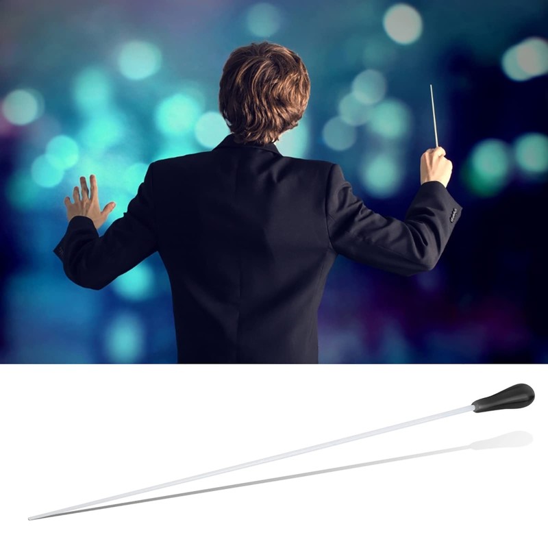 Conducting Baton, Premium Fiberglass and Resin Materials Comfortable Pear Shaped
