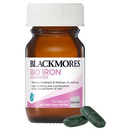 Blackmores Bio Iron Advanced Tab X 30