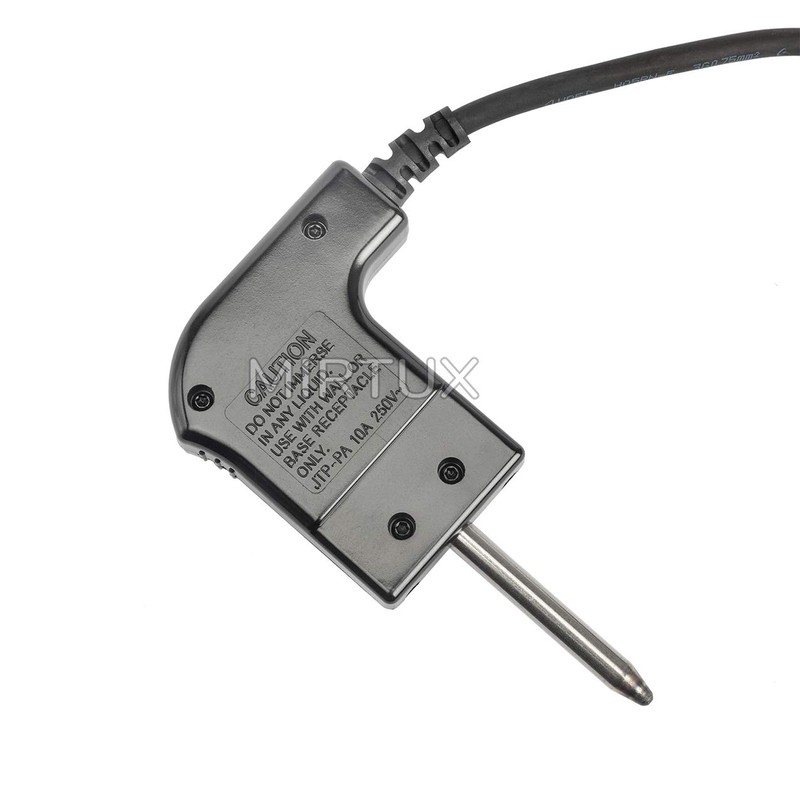 MIRTUX Grill Plate Cable with Thermostat for Cecotec Black &