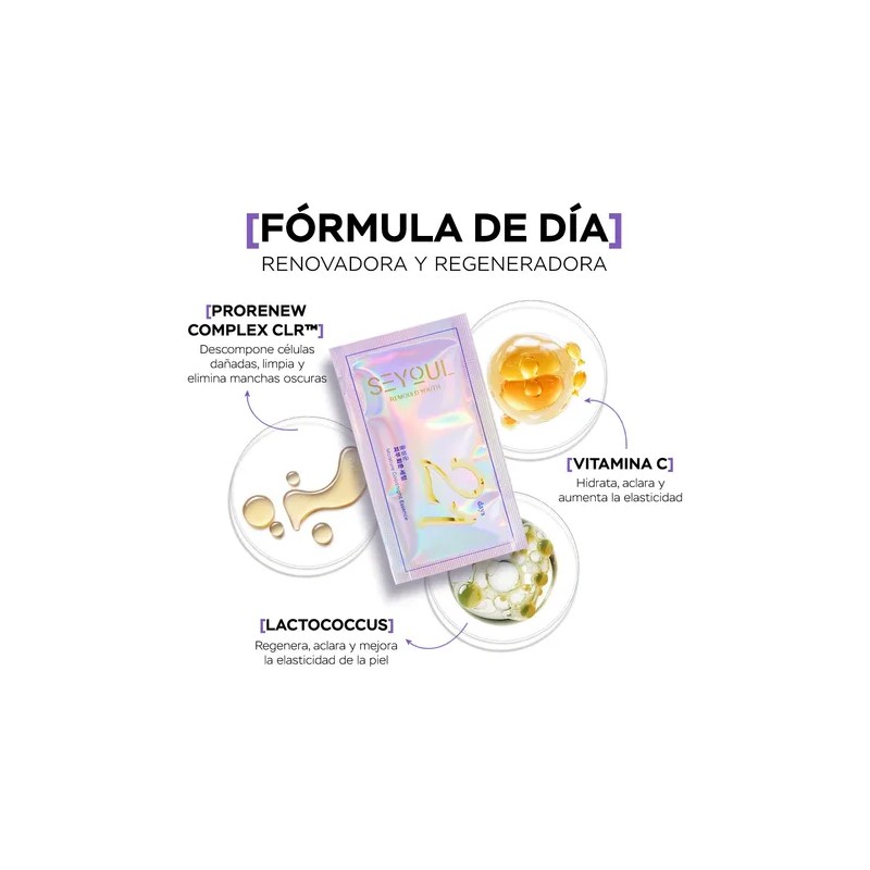 Seyoul Sérum Cuidado Facial 21 Días 21 Paquetes Todo Tipo