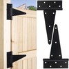 10 Inch T-Strap Gate Hinges, Heavy Duty Shed Barn Door