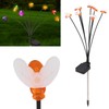 2Set Solar Bee Garden Lights IP65 Waterproof 8 LED Decorative