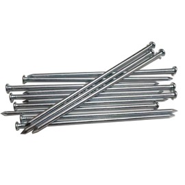 Metal Stakes, 10 Inch 35Pcs Galvanized Landscape Spikes,Garden Nails for Turf,Weed Barriers,Tent and More (35, Silver)