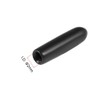 TOP-VIGOR 50Pcs Rubber End Caps, 2mm ID Round Flexible Screw