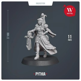 Artel W Miniatures Pythia Artel W Inquisitor Eisenhorn Omnibus Retinue Bequin Blank Rogue Trader