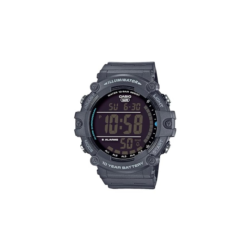 Casio Collection AE-1500WH-1AJF Men's Wristwatch, Gray