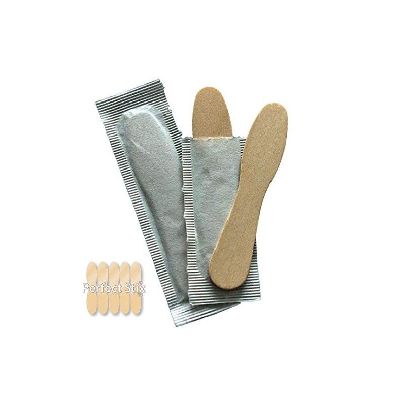 Perfect Stix Wooden Wrapped Taster Spoons. 3 Inches in Length.