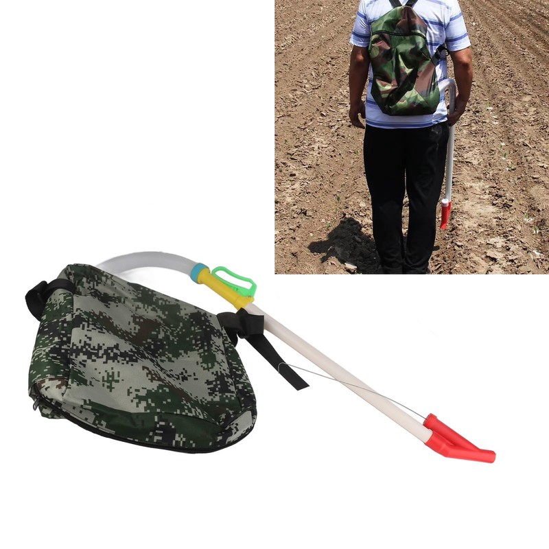 banapoy Fertilizer Applicator, Handheld Broadcast Spreader Lawn Seeds Spreader, Portable