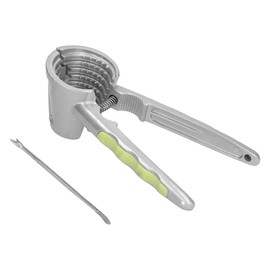 Aoveew Multifunctional Walnut Cracker Heavy Duty Nut Cracker Tool with Walnut Needle for All Nuts