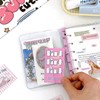 Transparent Seal Book, 5 Holes Clear Binder Seal Storage, Sith