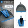 4 in 1 Dustpan and Brush Set - Clean all