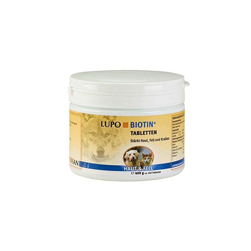 Luposan Biotin+ Tablets for Dogs (400 g)