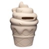 Baker Ross AW558 Ice Cream Piggy Banks-Pack 2, Ceramic Coin
