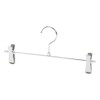 Taya CNB-452R-30-SC Bottom Hanger for Pants Skirt, Non-Slip, Chrome Plated,
