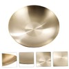 iplusmile Flavor Seasoning Plate Stainless Steel Sauce Bowl Compact Stylish