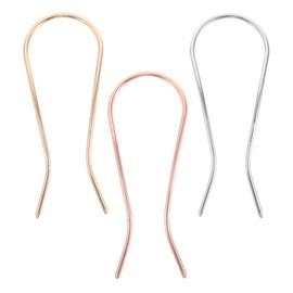 FRCOLOR 3Pcs U Shaped Zinc Alloy Hair Pins Vintage French Hair Forks for Elegant Updos Buns Durable Bobby Pins for Women Hair Styling Accessories