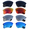 Acefrog 4 Paar polarisierte Ersatzgläser für Oakley Flak Jacket XLJ
