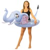 PoolCandy Inflatable 42" inch Animal Pool Tubes and Swim Rings