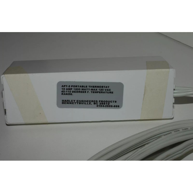 Marley AZTEC APT-2 Portable Thermostat 1200 Watt 120VAC For Heaters