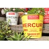 Mercury MEBUTBWH Tin Tissue Box, White