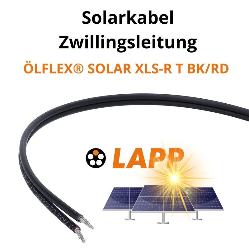 Lapp ÖLFLEX Solar XLS-R T Solar Cable 2 x 2.5